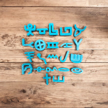 Load image into Gallery viewer, Hebrew pictograph characters