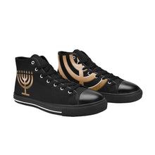 Load image into Gallery viewer, Menorah 1's, high-tops shoes