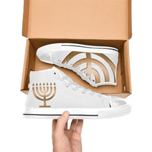 Load image into Gallery viewer, Menorah 1's, high-tops shoes