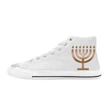 Load image into Gallery viewer, Menorah 1's, High Top Shoes
