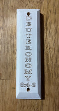 Load image into Gallery viewer, White Mezuzah - Deuteronomy