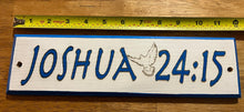 Load image into Gallery viewer, Door Banner with Dove - Joshua 24:15