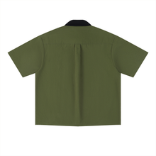 Load image into Gallery viewer, Organic Hebrew, collared short sleeve shirt