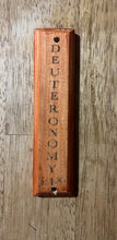 Load image into Gallery viewer, Brown Mezuzah - Deuteronomy
