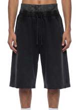 Load image into Gallery viewer, #Reborn, distressed wide leg shorts