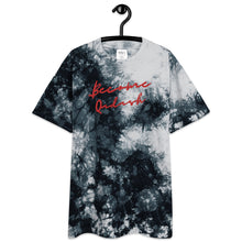 Load image into Gallery viewer, Become Qadash, embroidered, tie-dye t-shirt