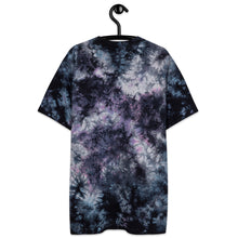Load image into Gallery viewer, Become Qadash, embroidered, tie-dye t-shirt