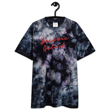 Load image into Gallery viewer, Become Qadash, embroidered, tie-dye t-shirt