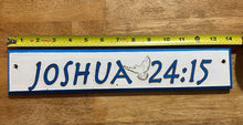 Load image into Gallery viewer, Door Banner with Dove - Joshua 24:15

