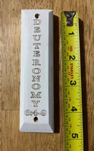 Load image into Gallery viewer, White Mezuzah - Deuteronomy
