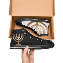 Load image into Gallery viewer, Menorah 1's, High Top Shoes
