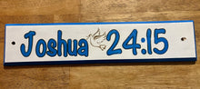 Load image into Gallery viewer, Door Banner with Dove - Joshua 24:15
