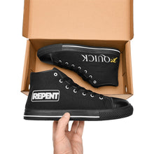 Load image into Gallery viewer, Repent Quick, high-top shoes
