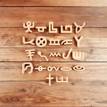 Load image into Gallery viewer, Hebrew pictograph characters
