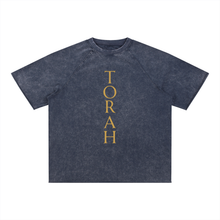 Load image into Gallery viewer, TORAH, raw edge t-shirt
