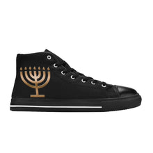 Load image into Gallery viewer, Menorah 1's, high-tops shoes
