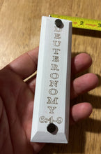 Load image into Gallery viewer, White Mezuzah - Deuteronomy
