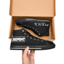 Load image into Gallery viewer, Repent Quick, High-Top Shoes
