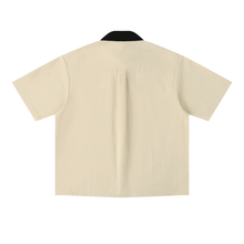 Load image into Gallery viewer, Organic Hebrew, collared short sleeve shirt

