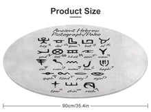Load image into Gallery viewer, Ancient Hebrew, rug
