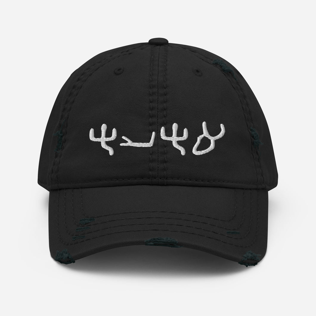 Pictograph AHAYA, Distressed Dad Hat