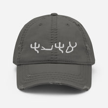 Load image into Gallery viewer, Pictograph AHAYA, Distressed Dad Hat
