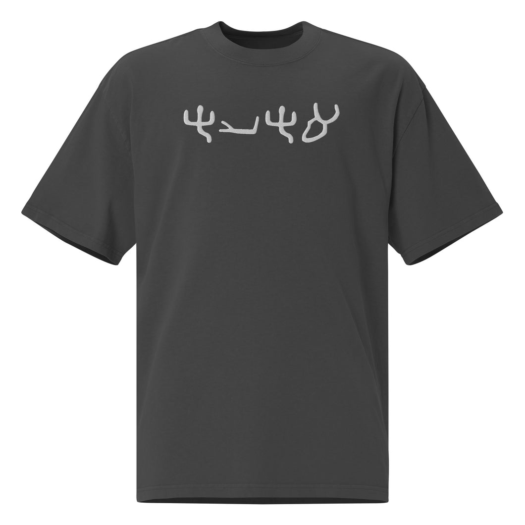 Pictograph AHAYA, Oversized faded t-shirt