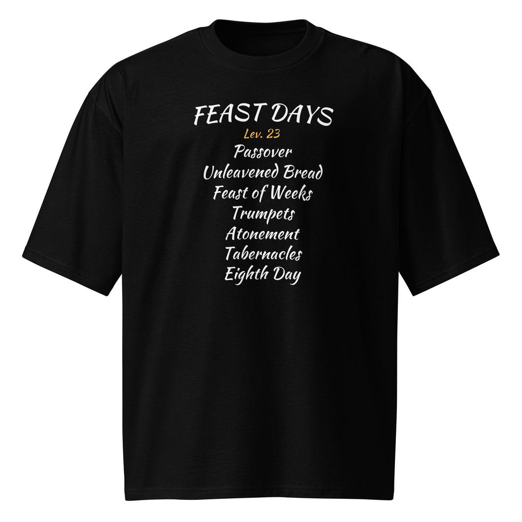 Feast Days, Oversized heavyweight t-shirt