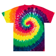 Load image into Gallery viewer, HAYA, embroidered, tie-dye t-shirt
