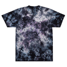 Load image into Gallery viewer, HAYA, embroidered, tie-dye t-shirt
