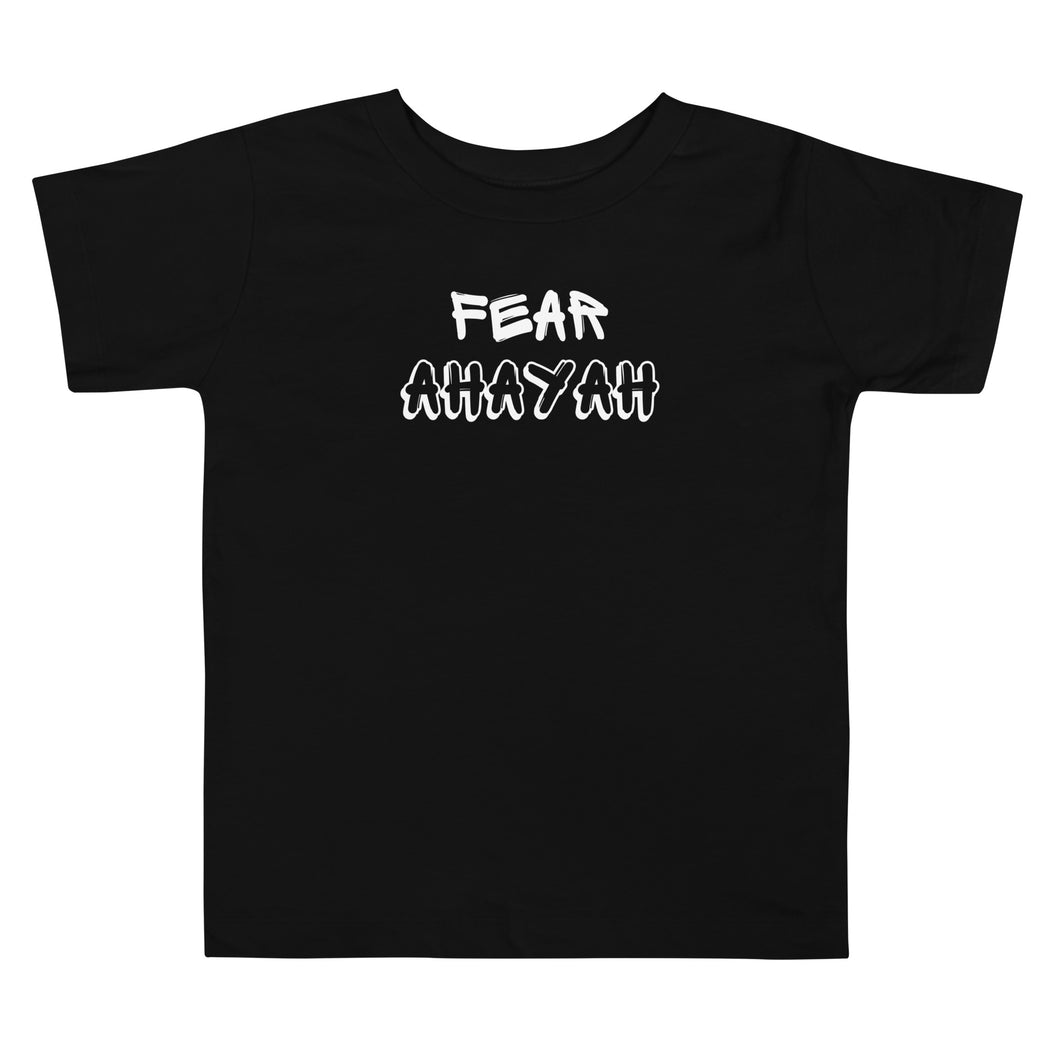 Fear AHAYAH, Toddler Short Sleeve Tee