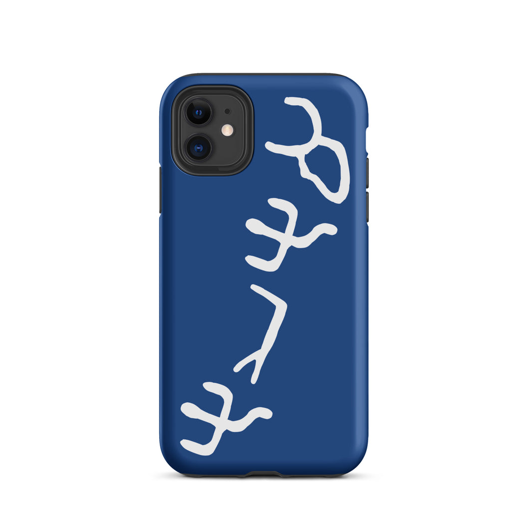 Pictograph AHAYA, blue Case for iPhone®