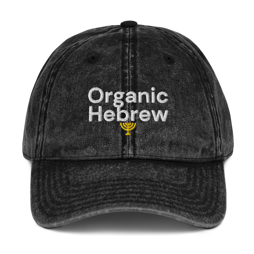 Organic Hebrew, Vintage Cap