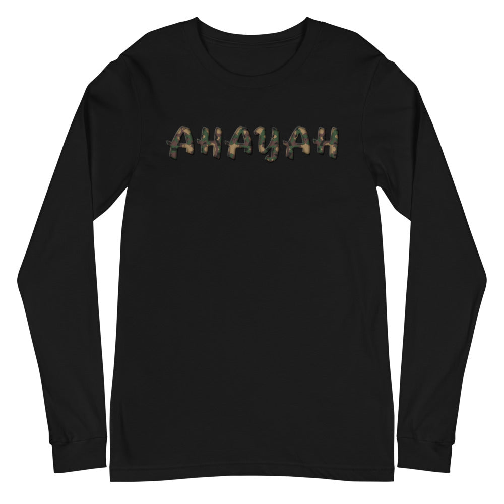 AHAYAH, Camo- Long Sleeve